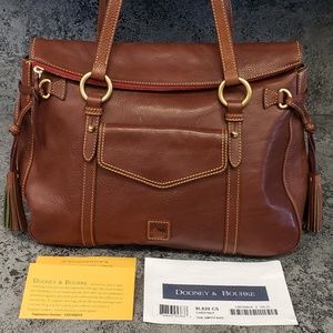 Dooney & Bourke The Smith Bag in Chestnut "NEW"